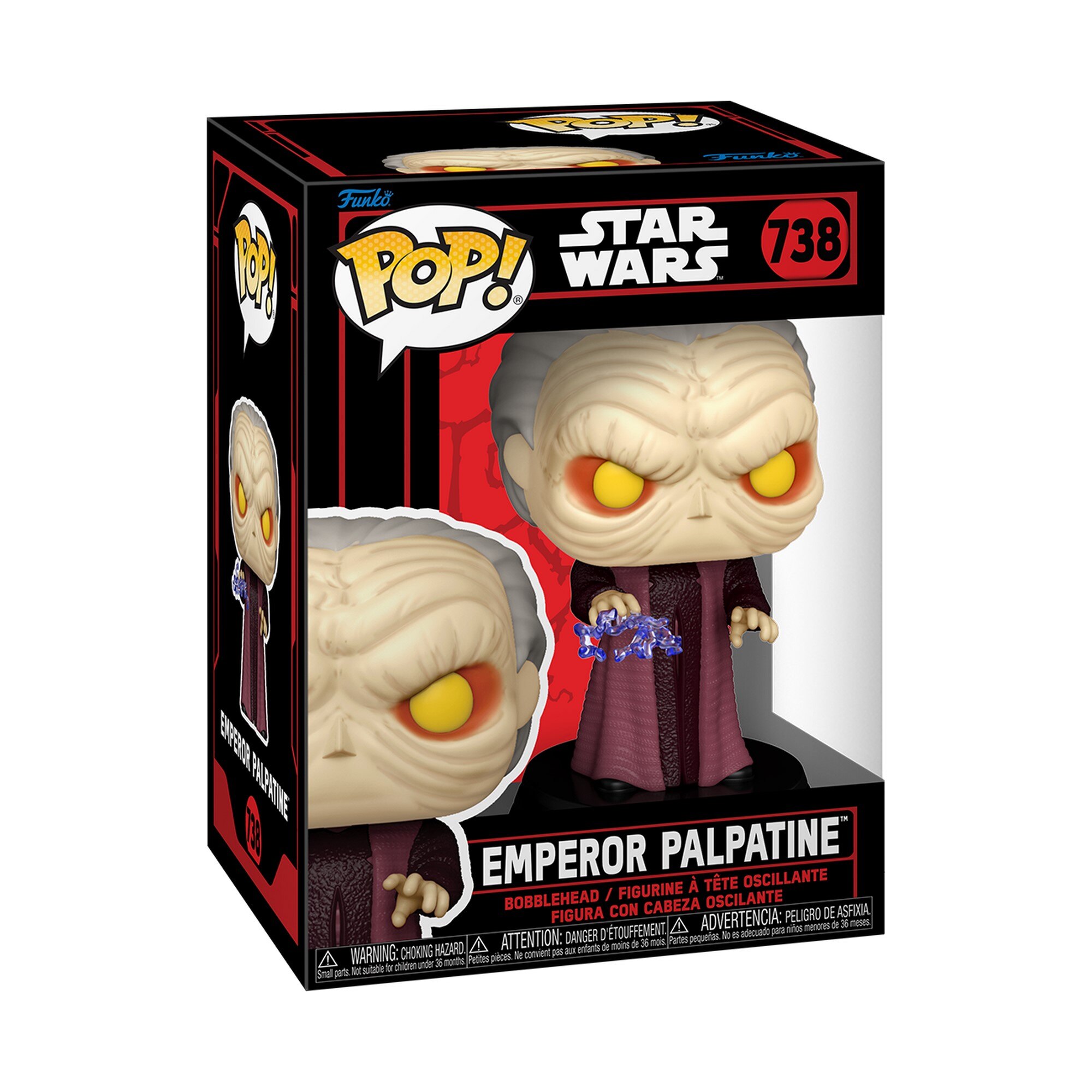 Figura Funko Pop Palpatine Star Wars 2