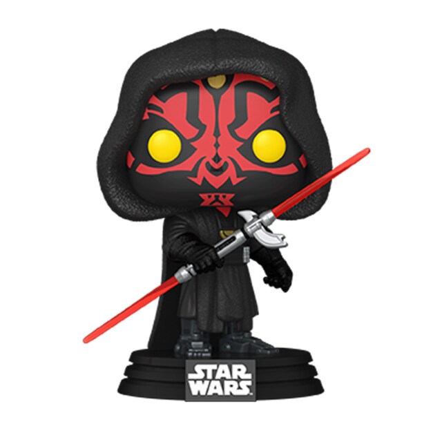 Imagen 0 de Figura Funko Pop Darth Maul sable y capucha Star Wars