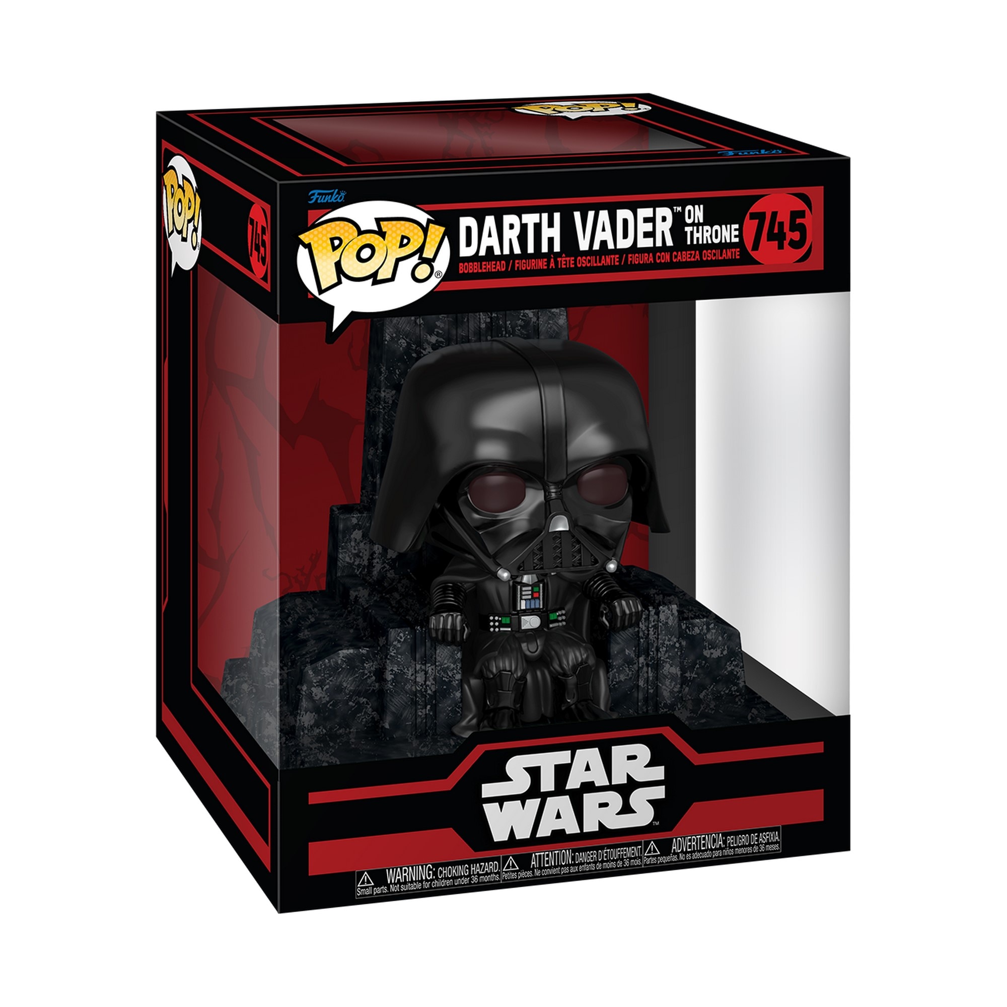 Figura Funko Pop Deluxe Vader Throne Star Wars 2