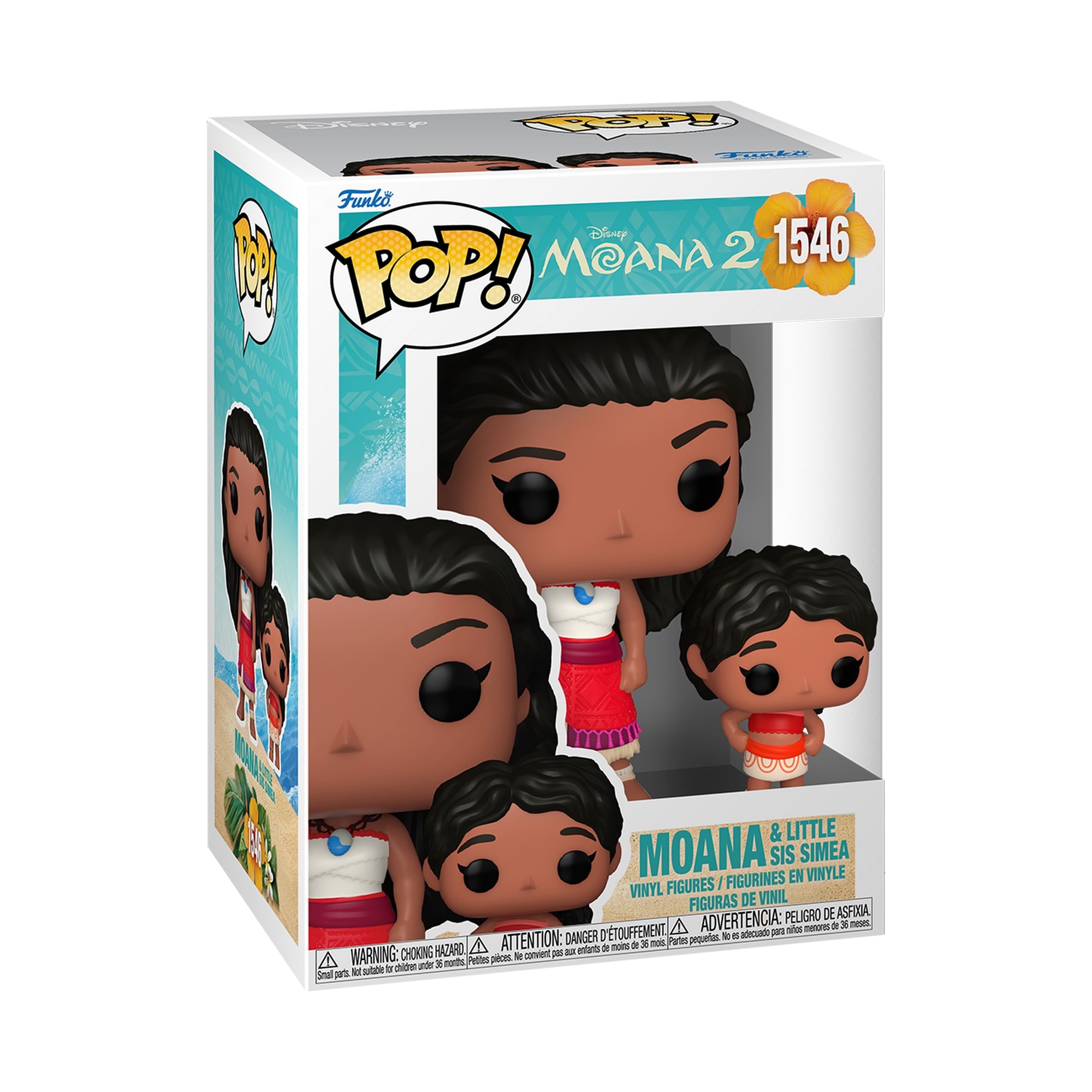 Figura Funko Pop Moana con Simea Disney Vaiana 2 · Funko · El