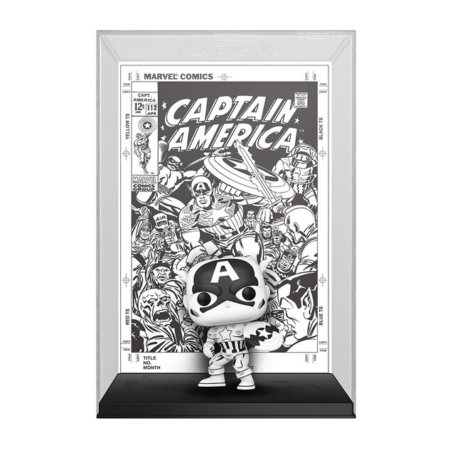 Imagen 0 de Figura Funko Pop Comic Cover Capt.America Marvel Capitan Amercia