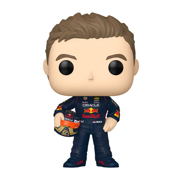 Figura Funko Pop Verstappen con Helmet F1 Red Bull Racing