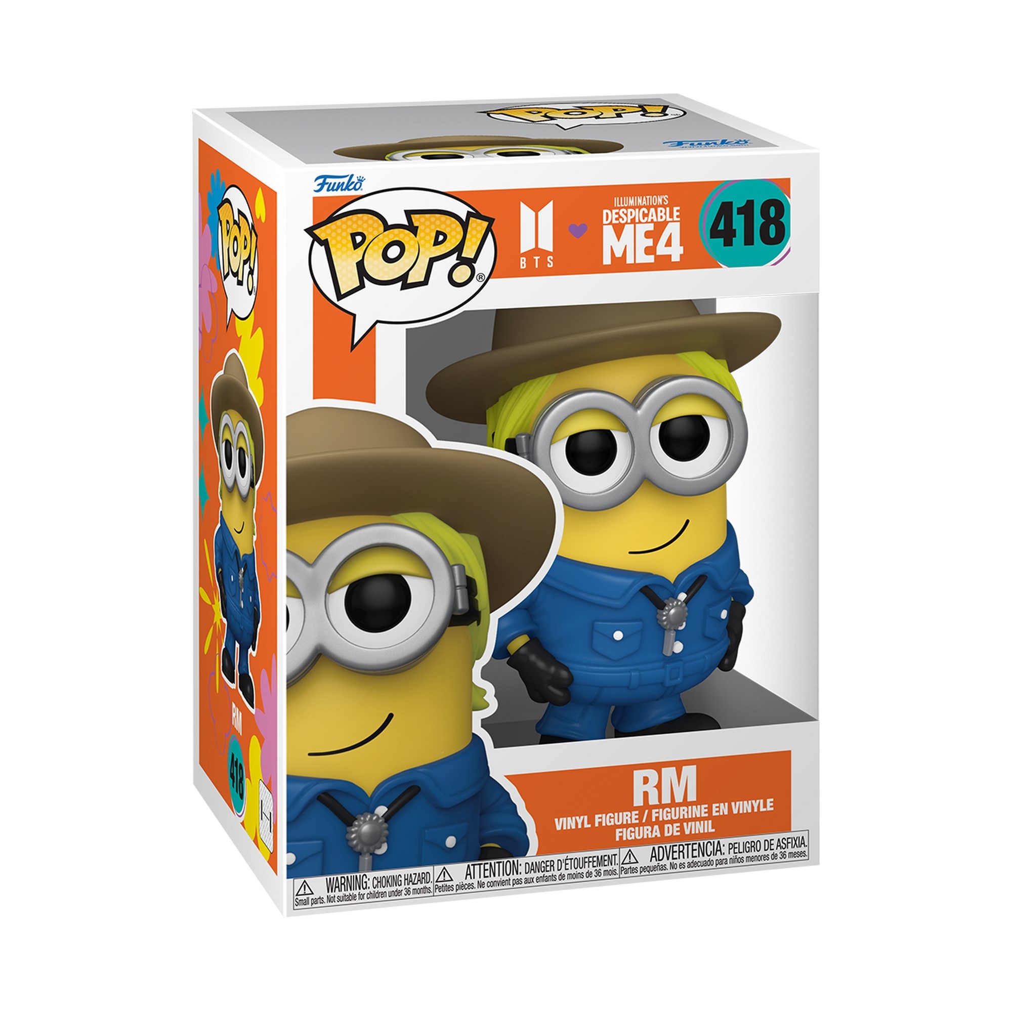 Figura Funko Pop Rm Musica Bts Minions 2