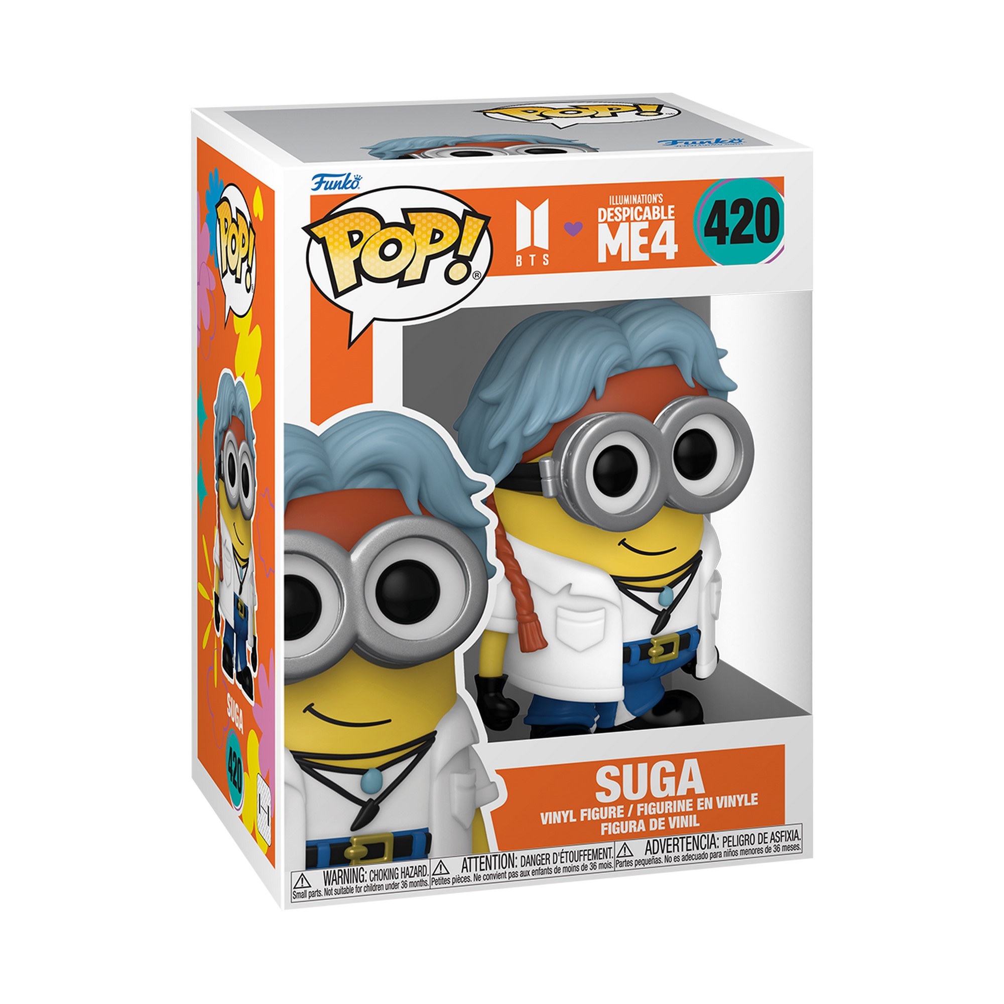 Figura Funko Pop Suga Musica Bts Minions 2