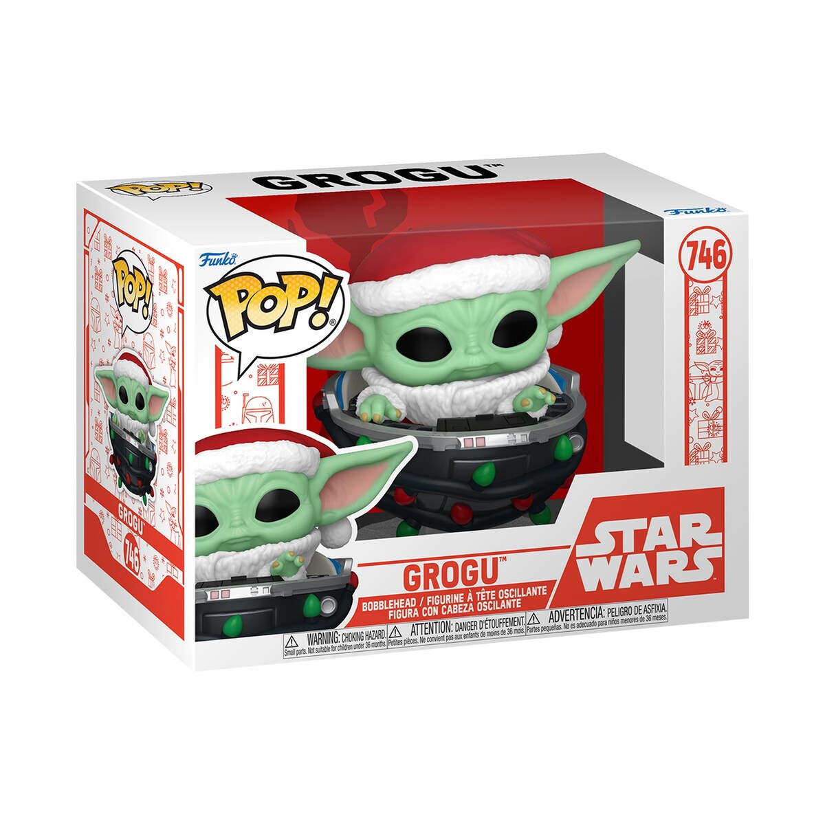 Figura Funko Pop Grogu Pram Star Wars The Mandalorian 2