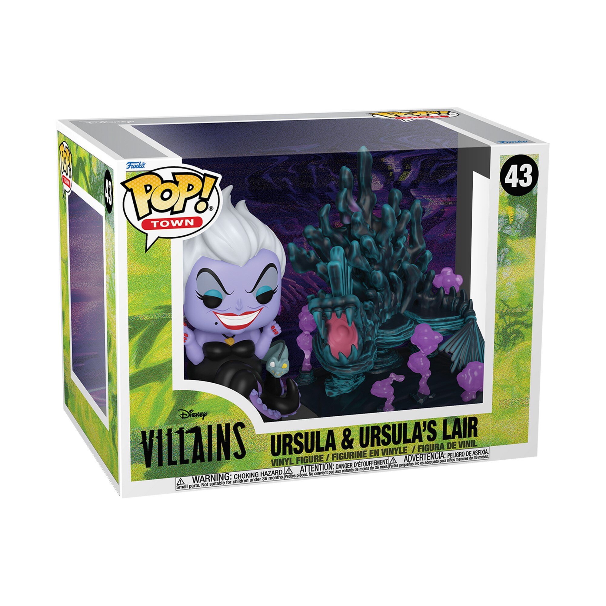 Figura Funko Pop Town Ursula'S Lair Disney Villains 2