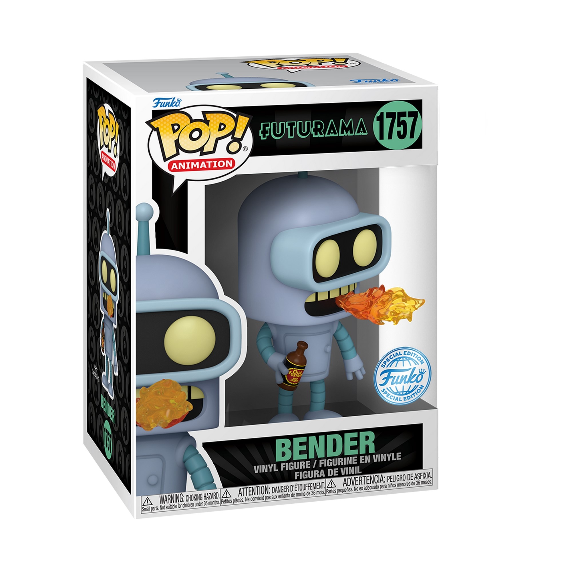 Figura Funko Pop Bender (Gw) Futurama 3