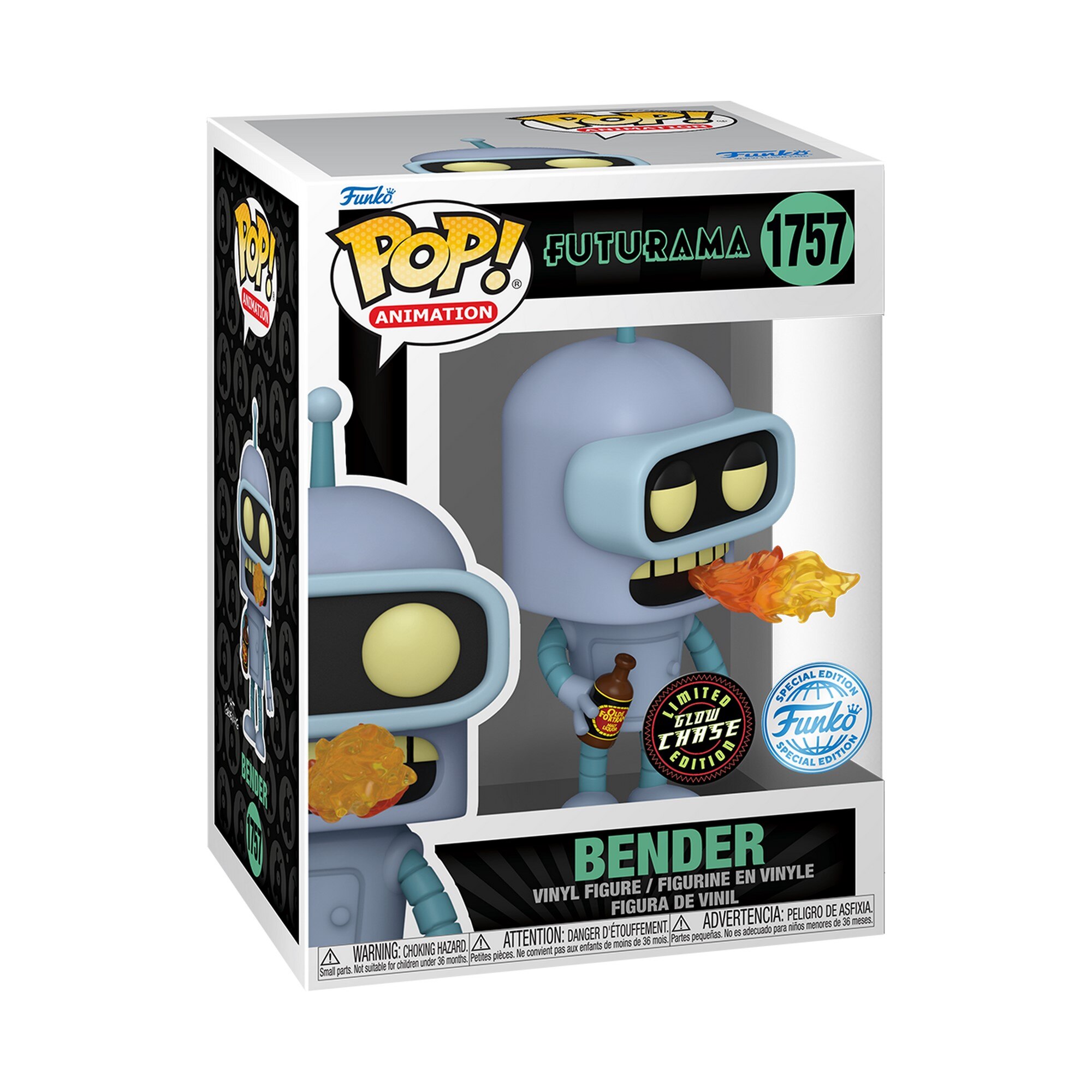 Figura Funko Pop Bender (Gw) Futurama 4