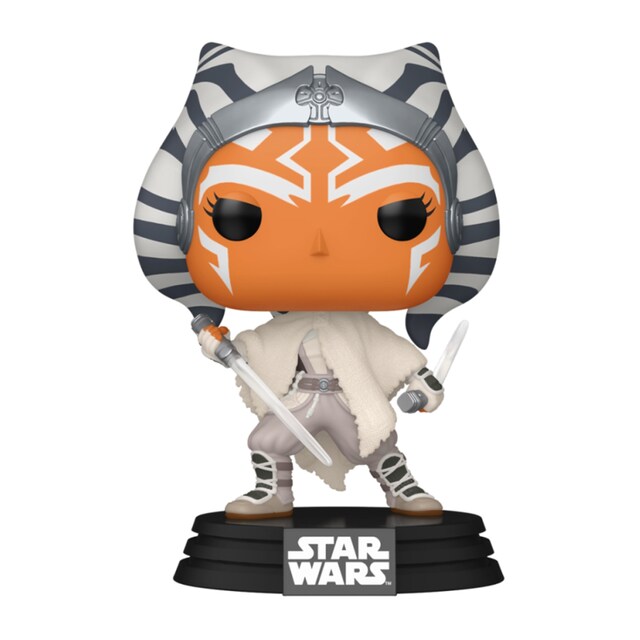 Figura Funko Pop Ahsoka traje blanco Star Wars