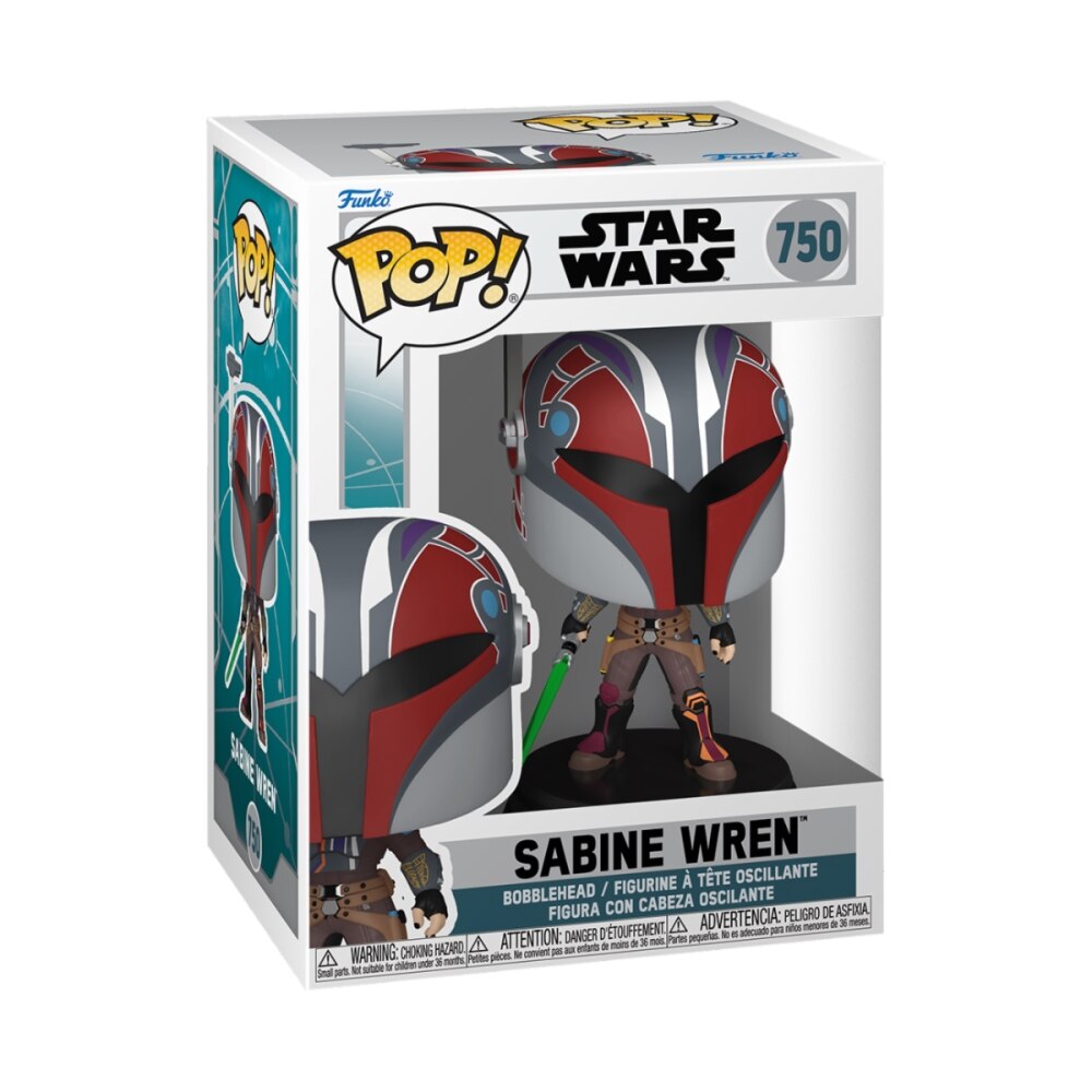 STAR WARS サビーヌ・レン サイン入りfunko pop! Figura Funko Pop Sabine Wren con sable Star Wars · Funko · El
