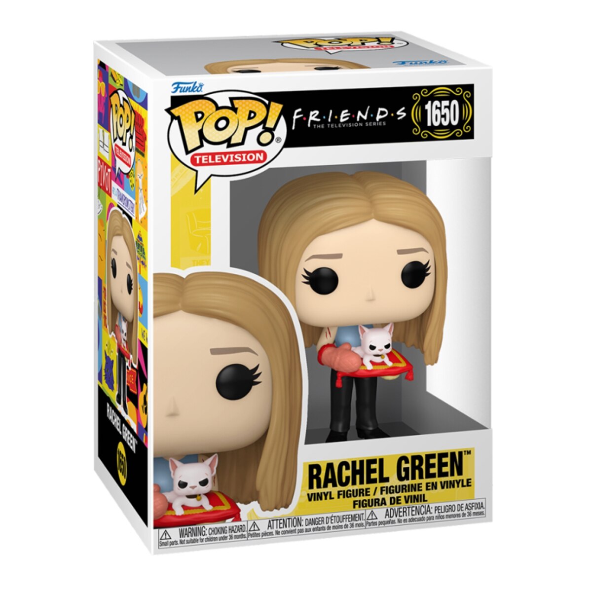 Figura Funko Pop Rachel Green con gato Friends 2