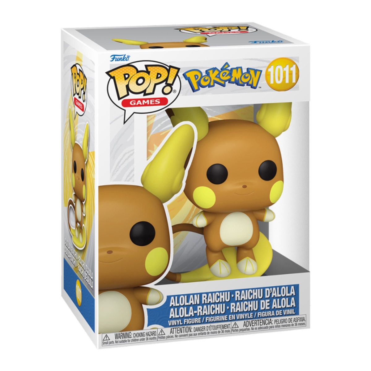 Figura Funko Pop Raichu Alola Pokemon 2