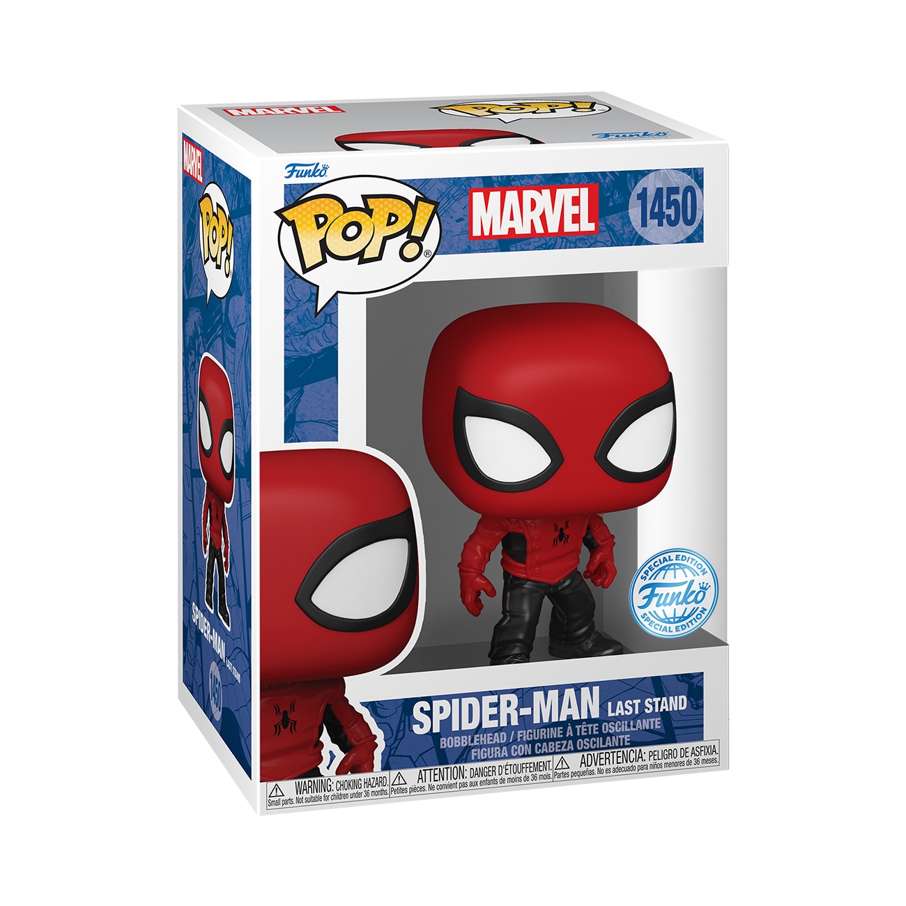 Figura Funko Pop Exc Spiderman Last Stand Marvel 2