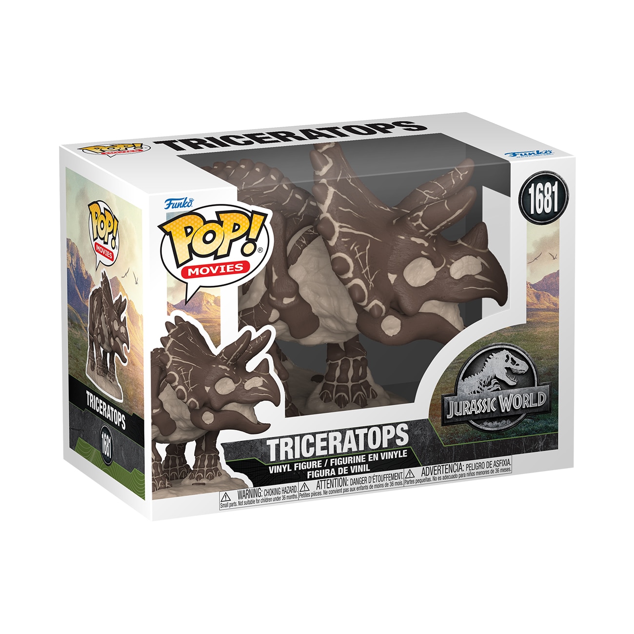 Figura Funko Pop Triceratops Jurassic Park 2