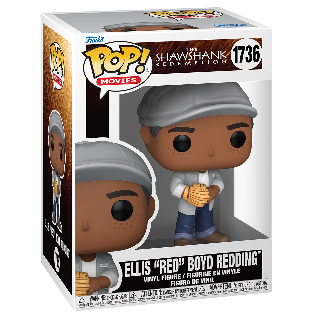 Figura Funko Pop Ellis 'Red' Boyd Redding Cadena Perpetua 2