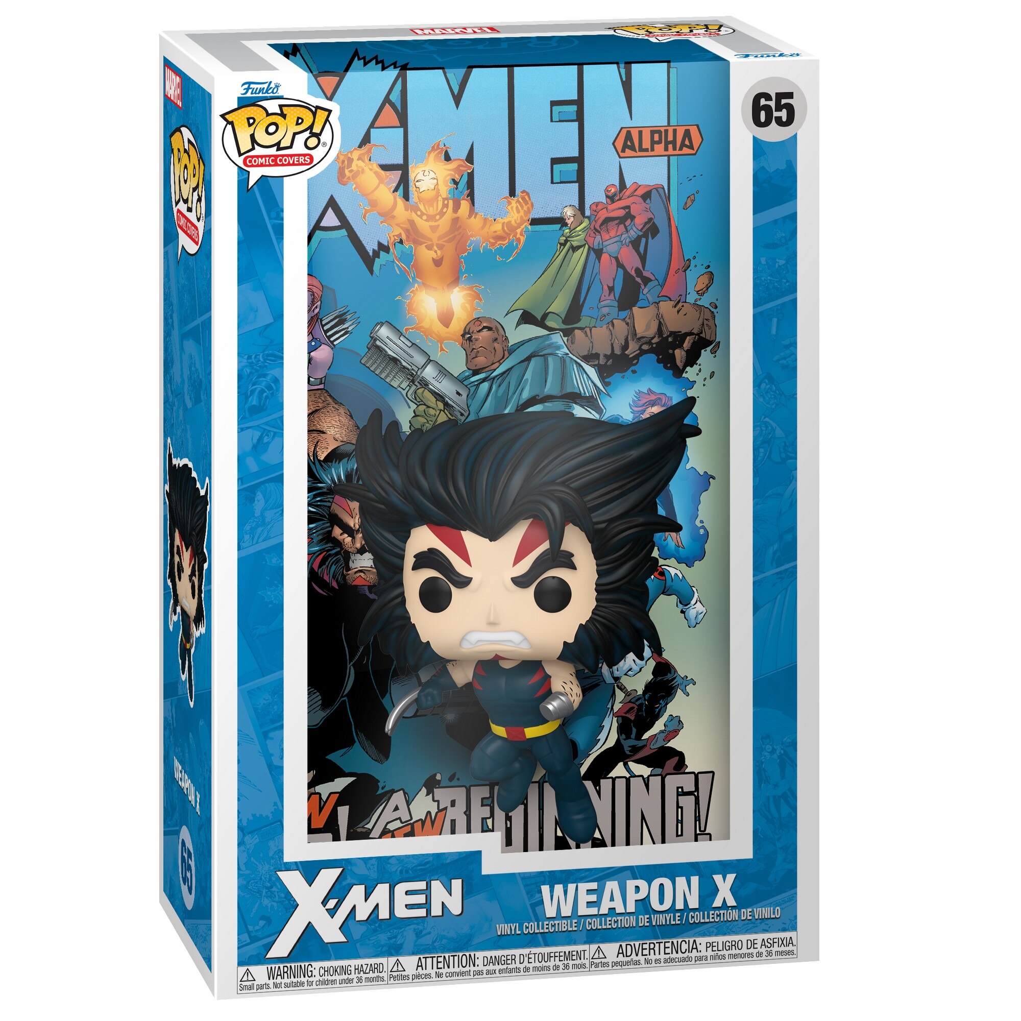 Figura Funko Pop Comic Cover Men Aoa Marvel X-Men 2