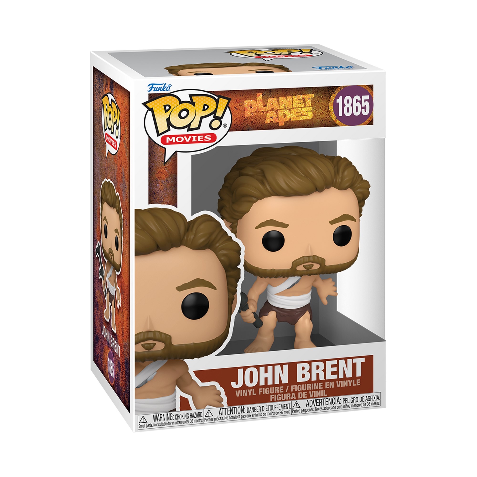 Figura Funko Pop John Brent El Planeta de los Simios 2