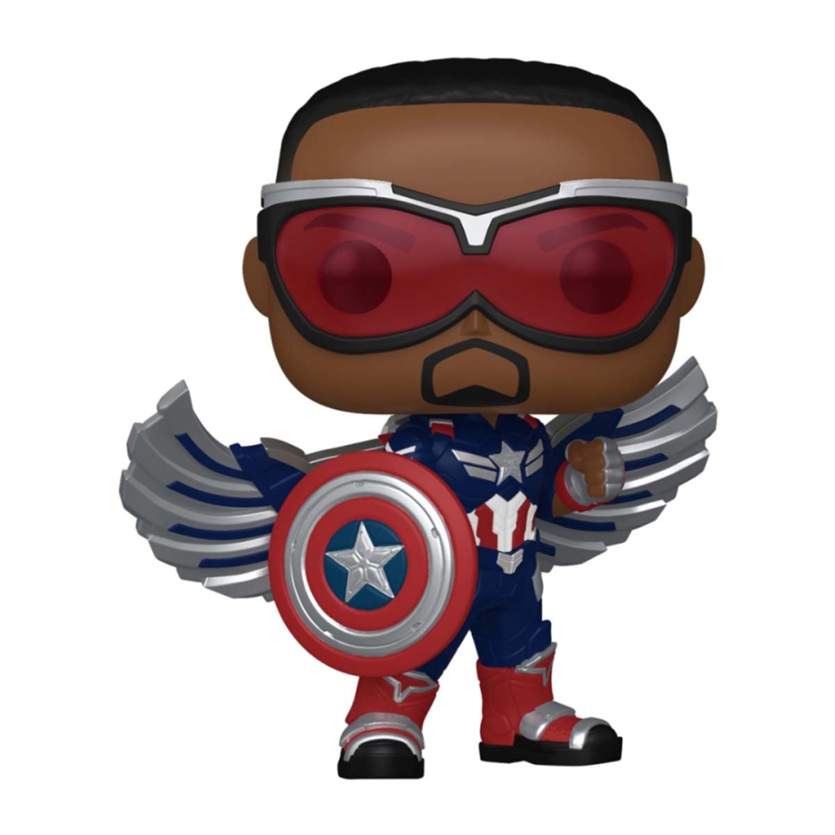 Figura Funko Pop Capitão América BNW Marvel Capitão América Admirável Mundo Novo 1