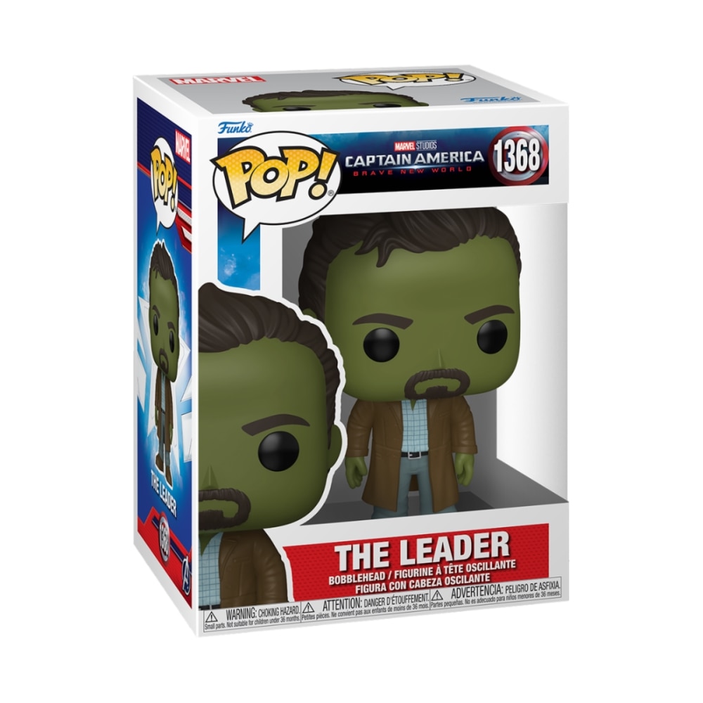 Figura Funko Pop  The Leader Capitão América: brave new world Marvel 2