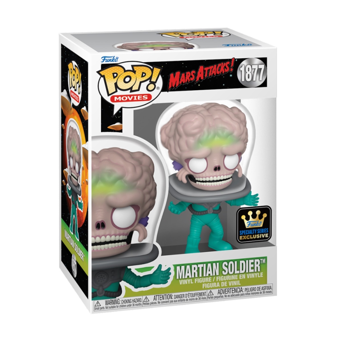 Figura Funko Pop Soldado alien Mars Attacks 2