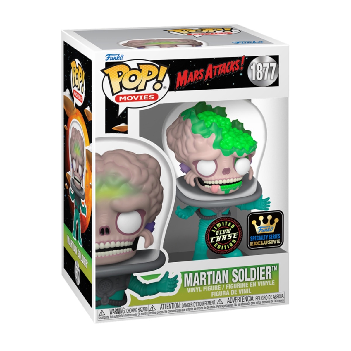 Figura Funko Pop Soldado alien Mars Attacks 4