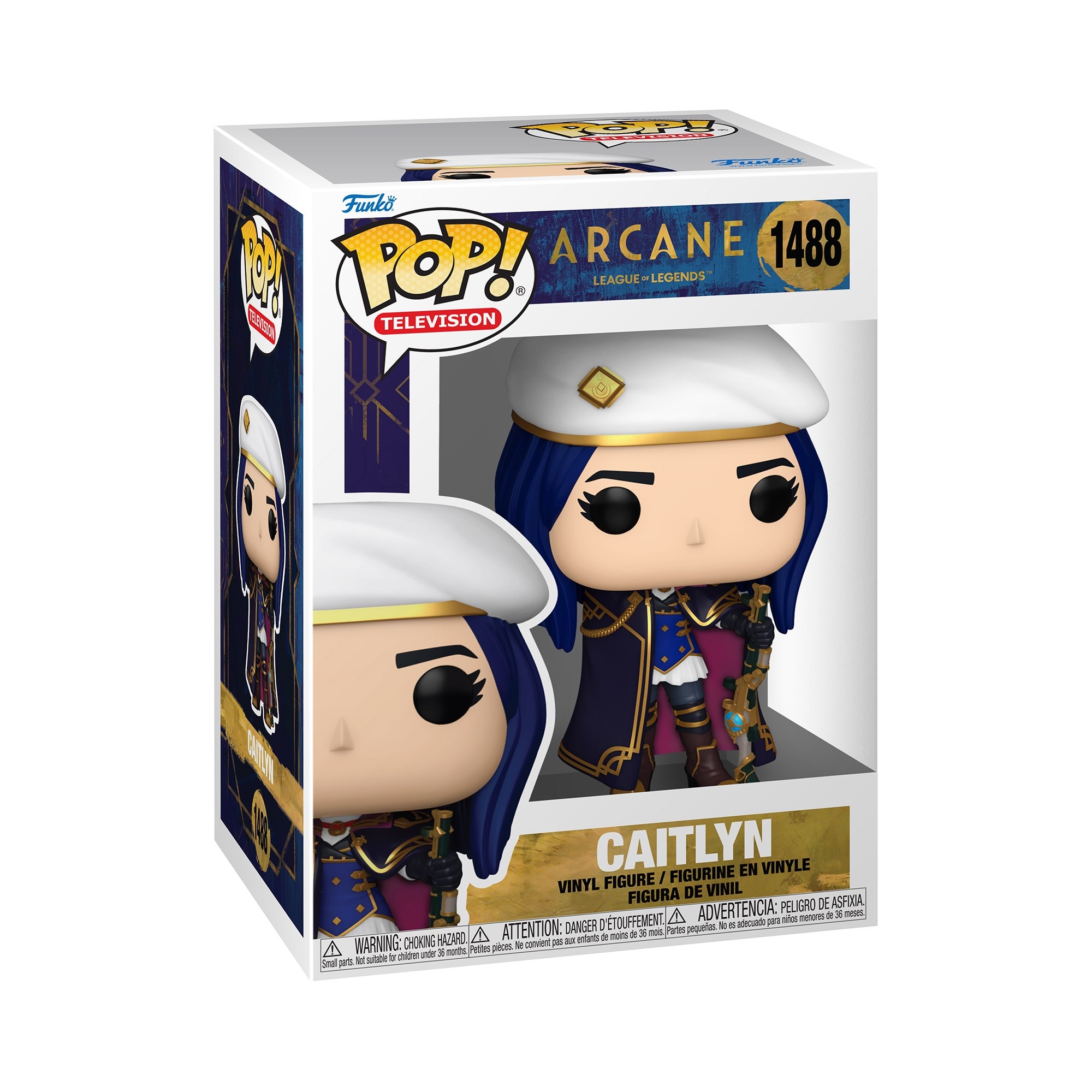 Figura Pop Caitlyn Arcane: League Of Legends Funko 2