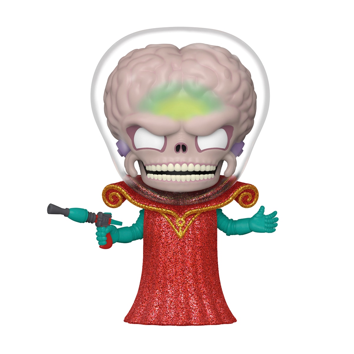 Funko - Figura Funko Pop Alien Leader Mars Attacks Film.