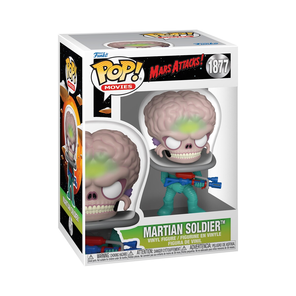 Figura Funko Pop Alien Soldier Mars Attacks Film 2