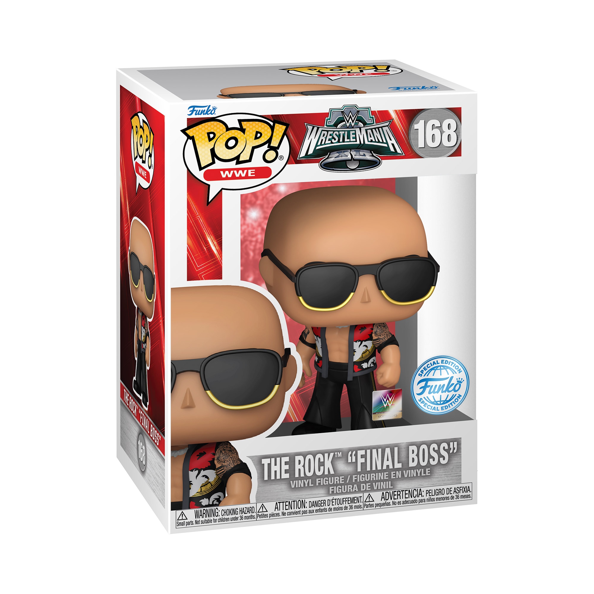 Figura Funko Pop The Rock Final Boss WWE · Funko · El Corte Inglés