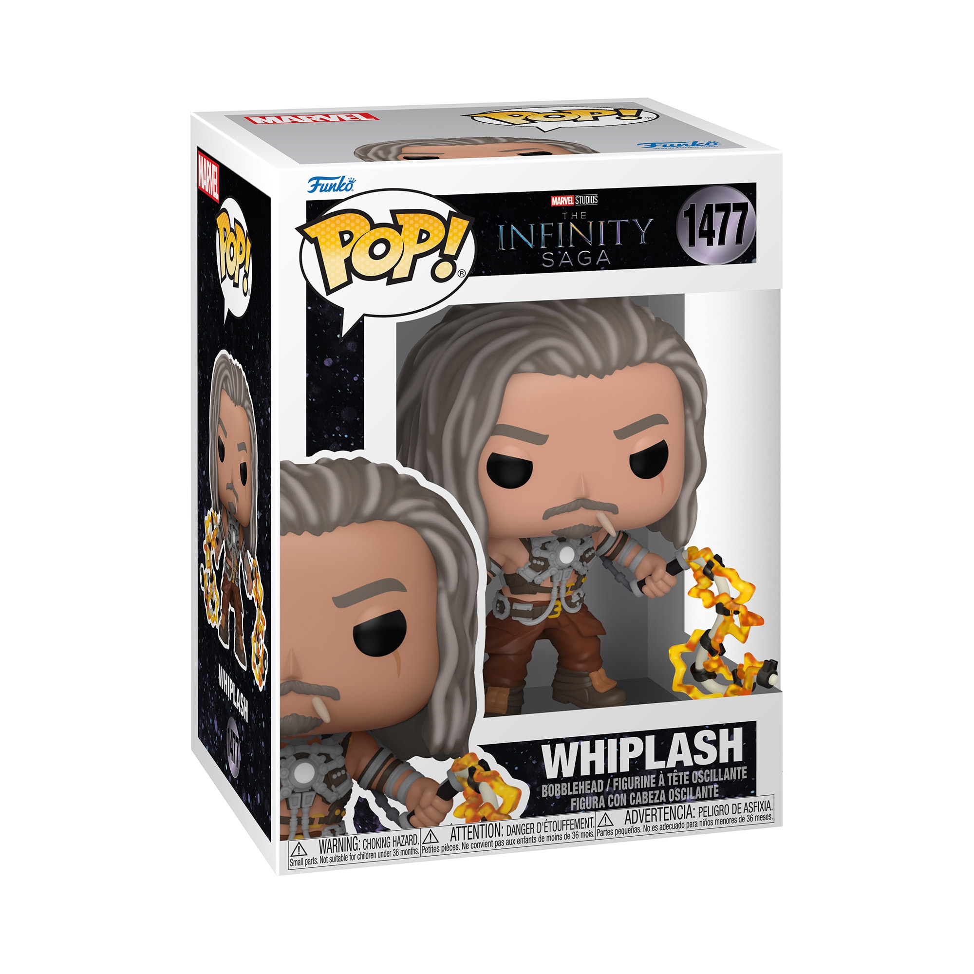 Figura Funko Pop IM2 Whiplash Marvel 2