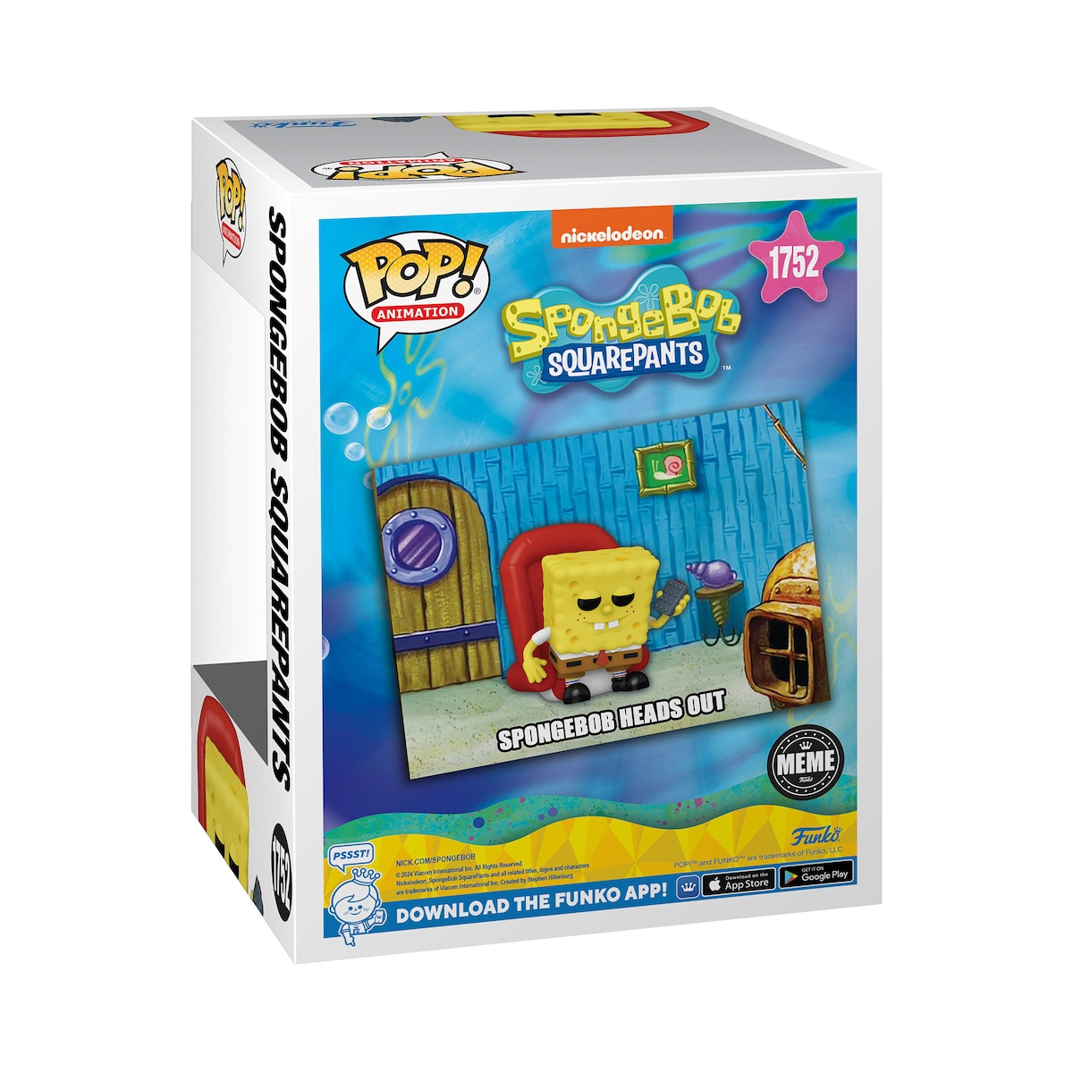 Figura Funko Pop Premium Bob Esponja 3