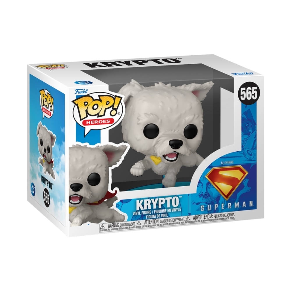 Figura Funko Pop de Krypto em voo Superman DC Comics 2