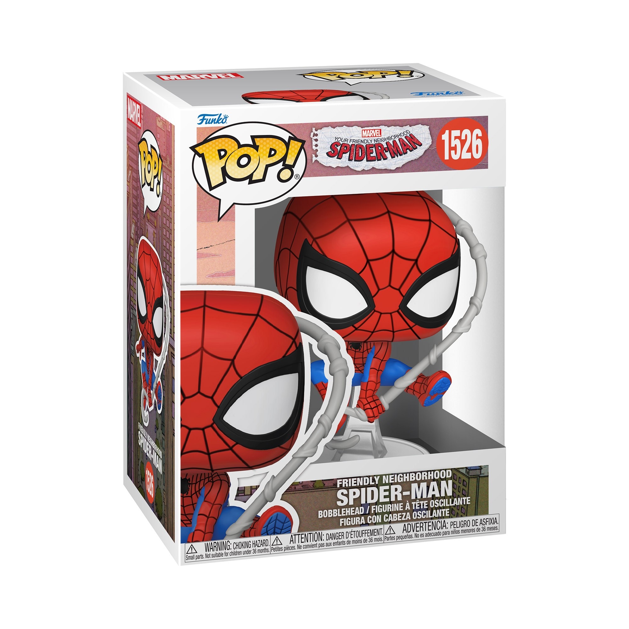 Figura Funko Pop SpiderMan (Final Suit) Marvel Animated Spiderman TV 2