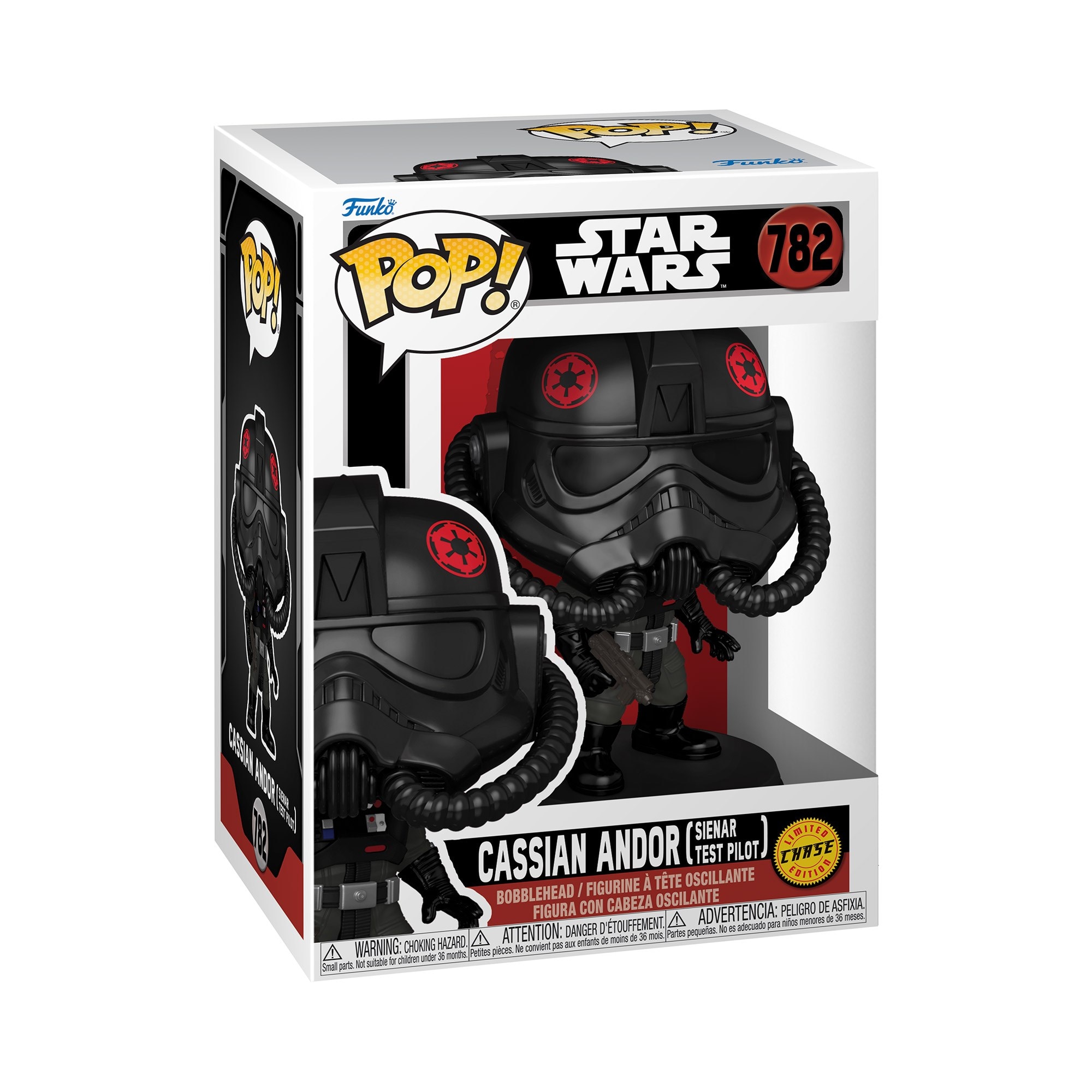 Figura Funko Pop Cassian Tie Fighter CHS Star Wars: Andor 3