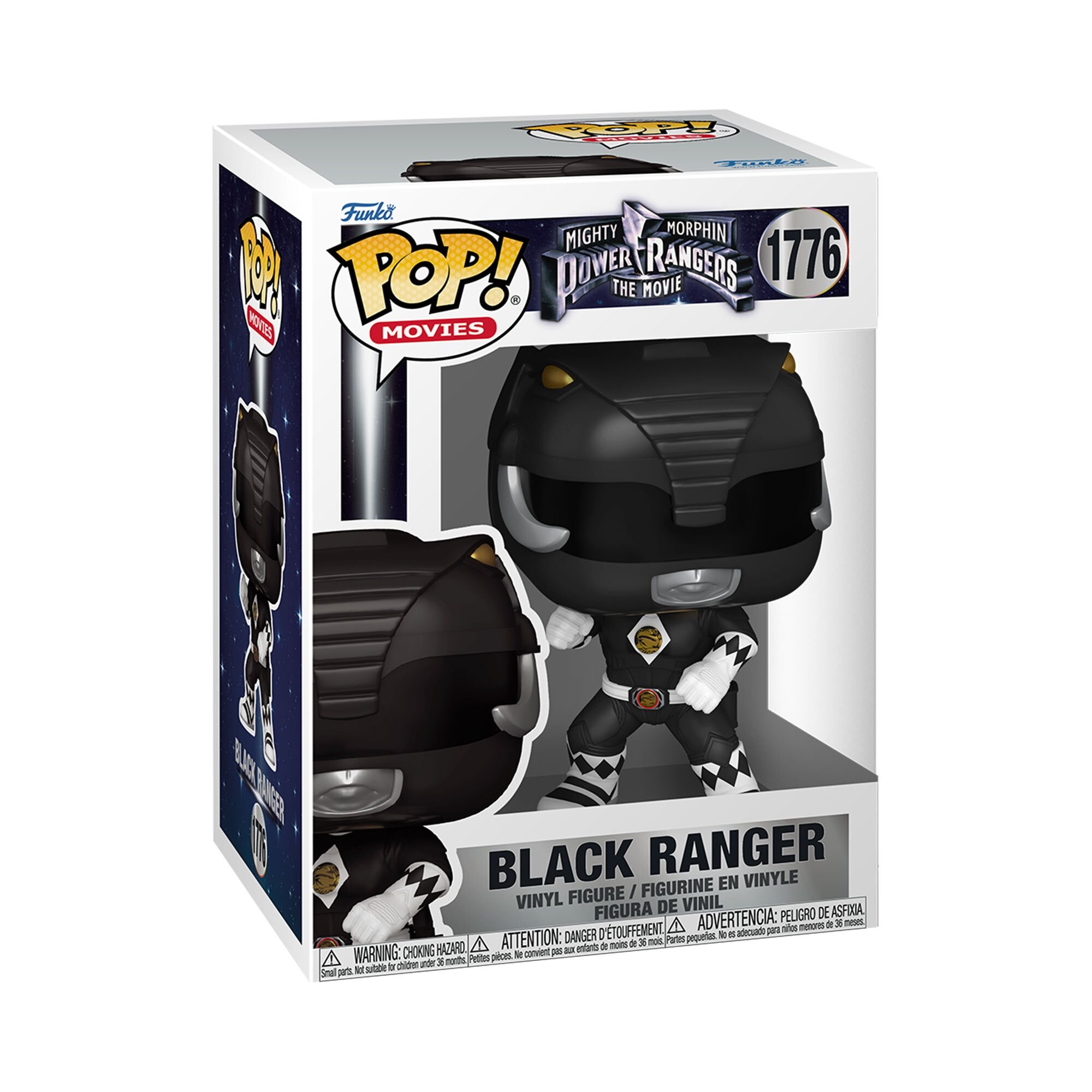 Figura Funko Pop Black Ranger Power Rangers 2