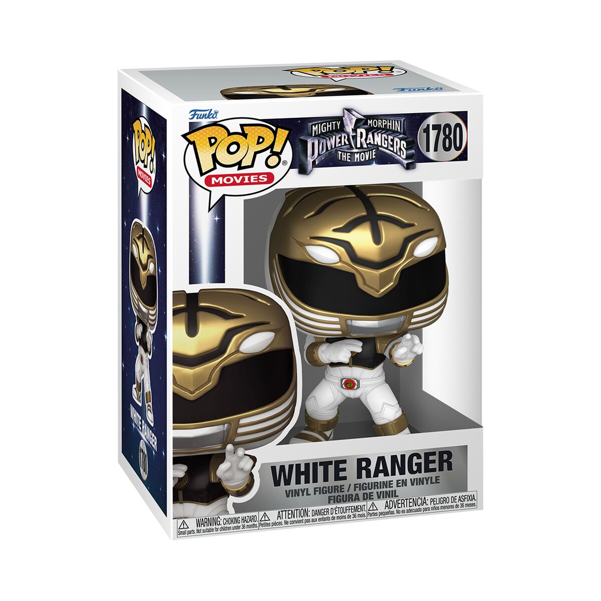 Figura Funko Pop White Ranger Power Rangers 2