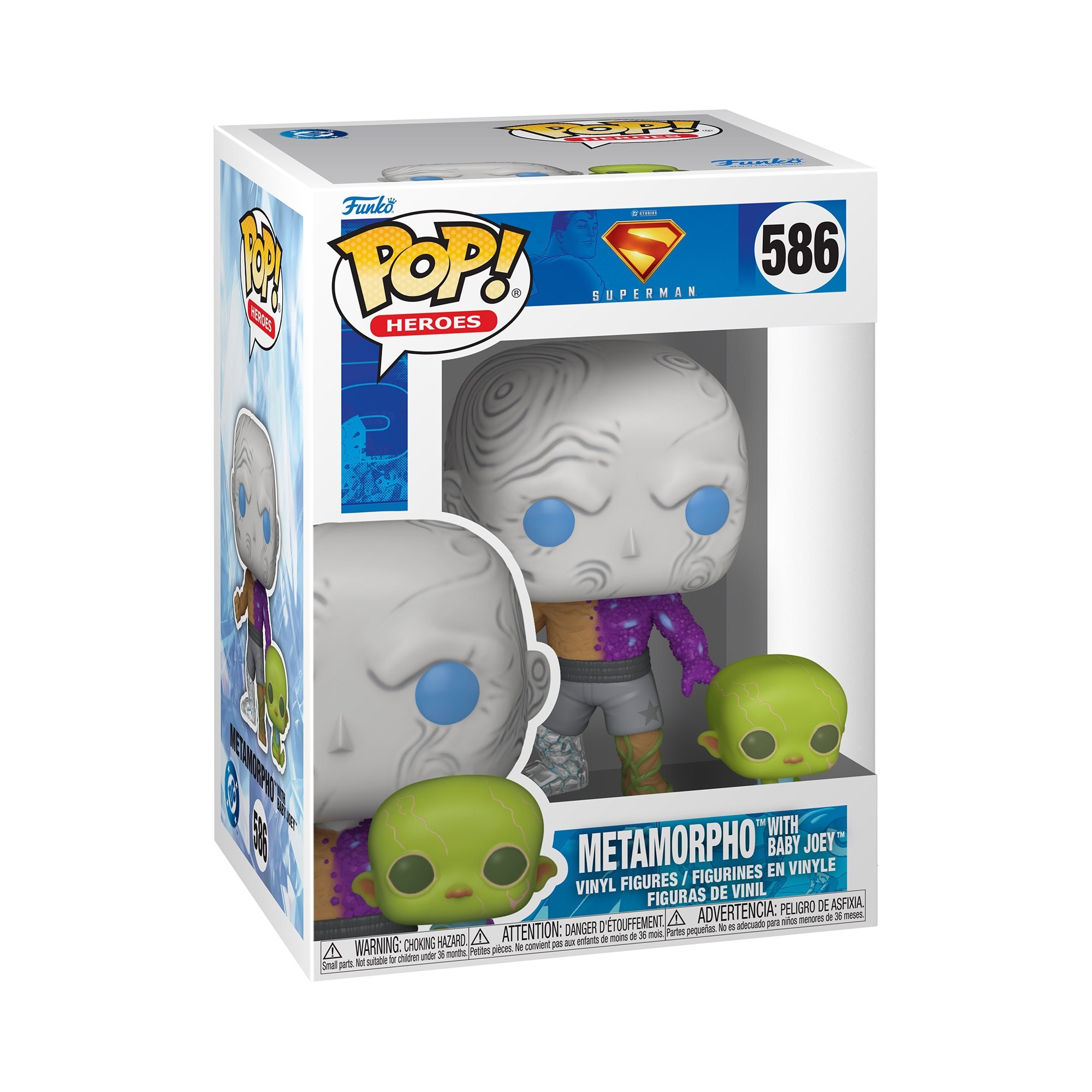 Figura Funko Pop Metamorpho with Baby Joey DC Comics Superman Legacy 2025 2
