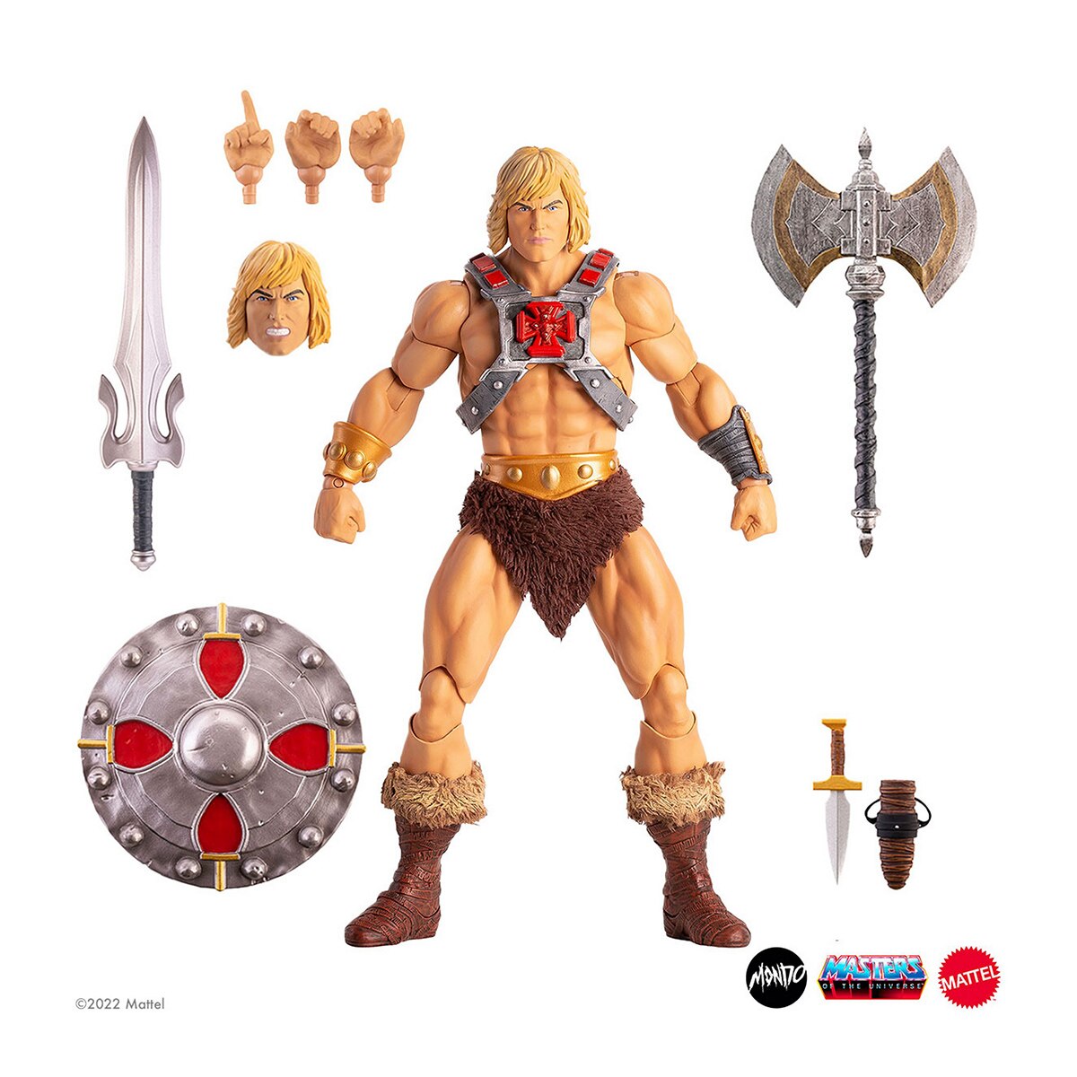 Figura Old He-Man 1/6 Mestres do Universo 2
