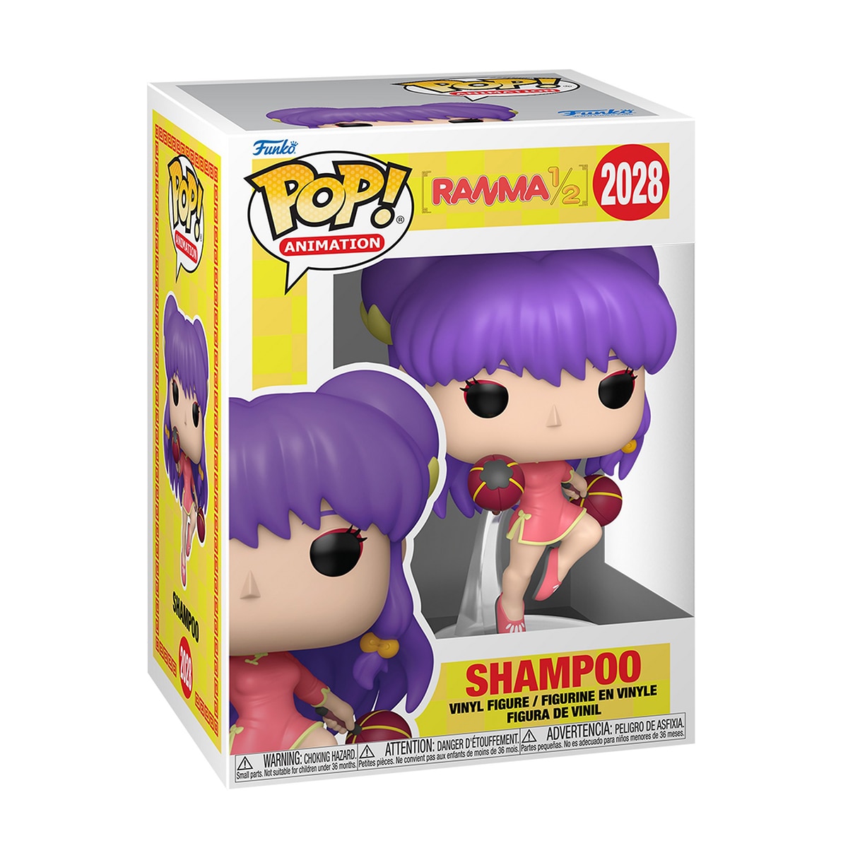 Figura Funko Pop Shampoo W/Ch Ranma 1/2 2