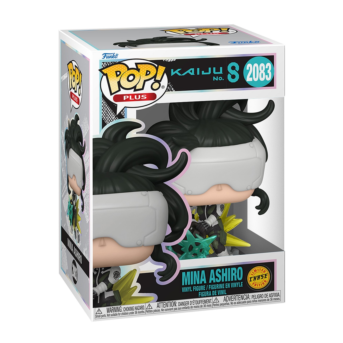 Figura Funko Pop Mina Ashiro W/Ch Kaiju No 8 4