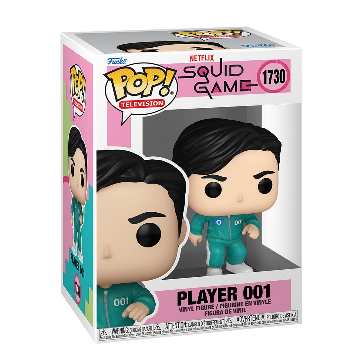 Figura Funko Pop Player 001 El Juego Del Calamar 2