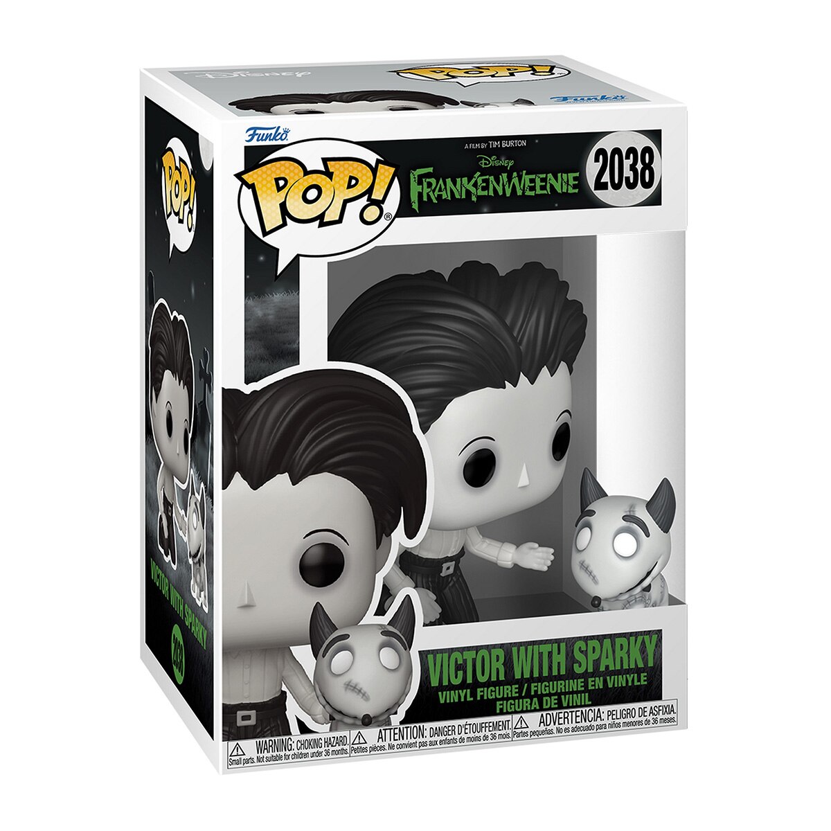 Figura Funko Pop Victor W/Sparky Frankenweenie · Funko · El Corte