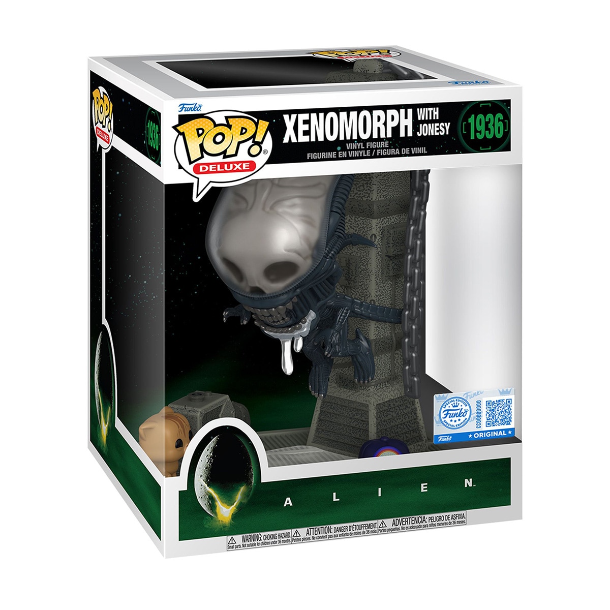 Figura Funko Newpop! Deluxe Xenomorph Hovering Alien · Funko · El