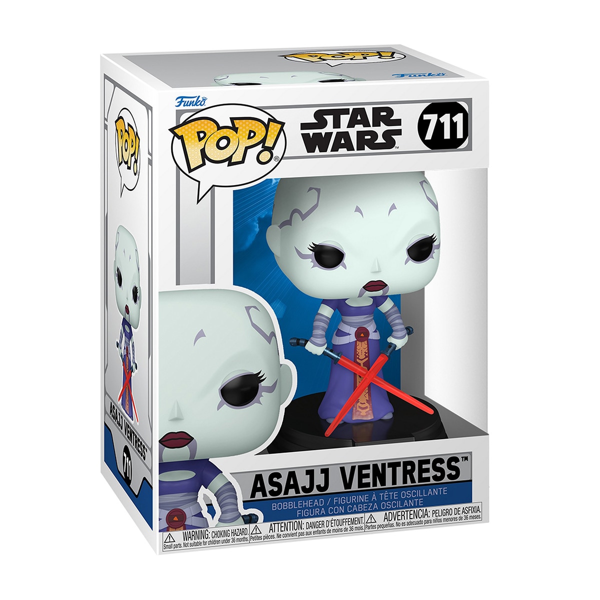 Figura Pop Ventress Star Wars Clone Wars Funko 2