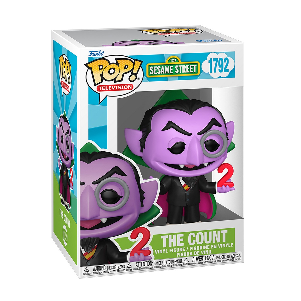 Figura Pop The Count Barrio Sésamo Funko 2
