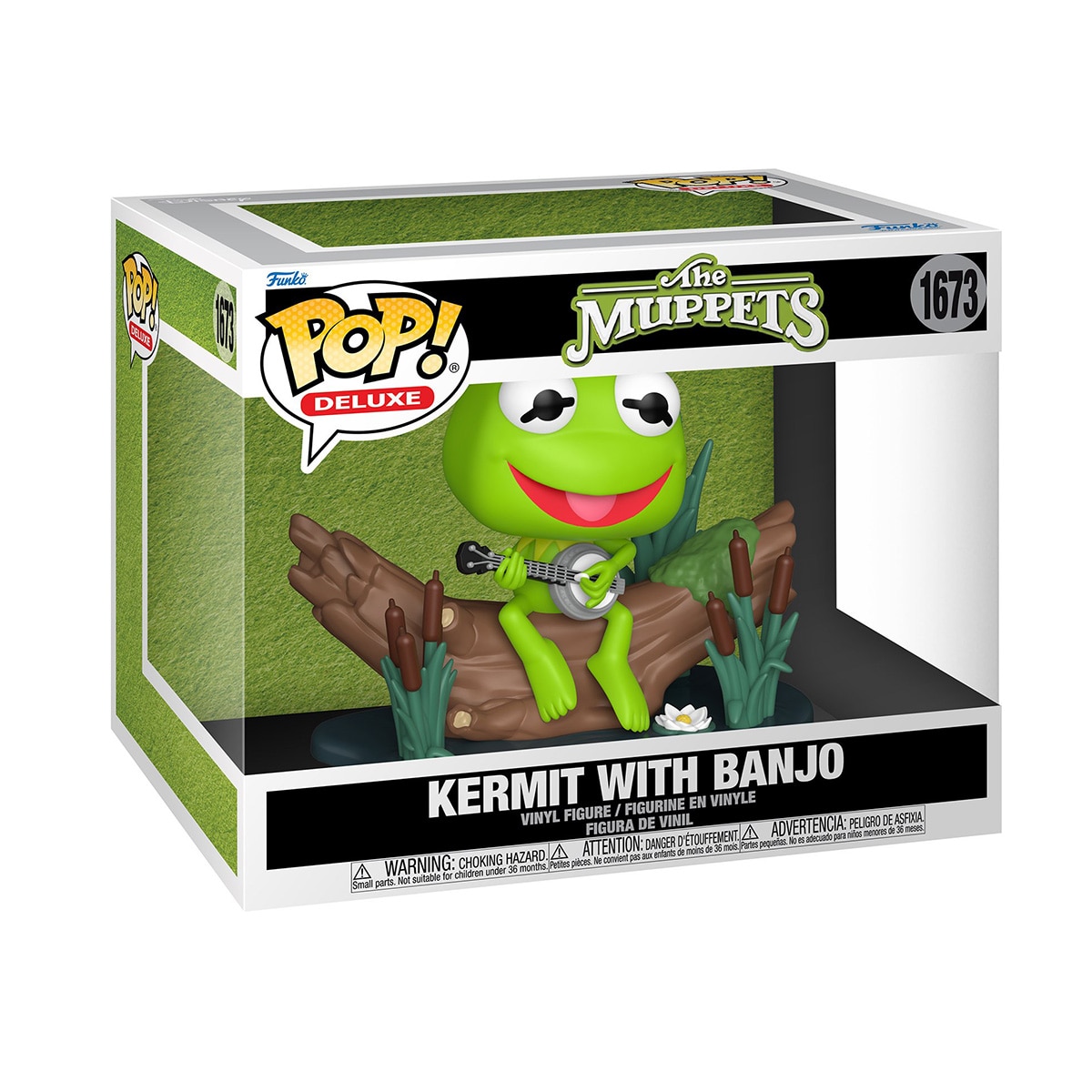 Funko Pop Deluxe Kermit com Banjo Figura dos Muppets 2