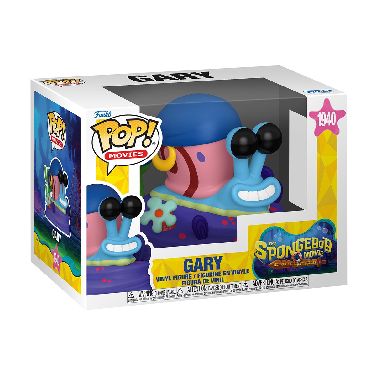 Figura Funko Pop Gary Bob Esponja 2