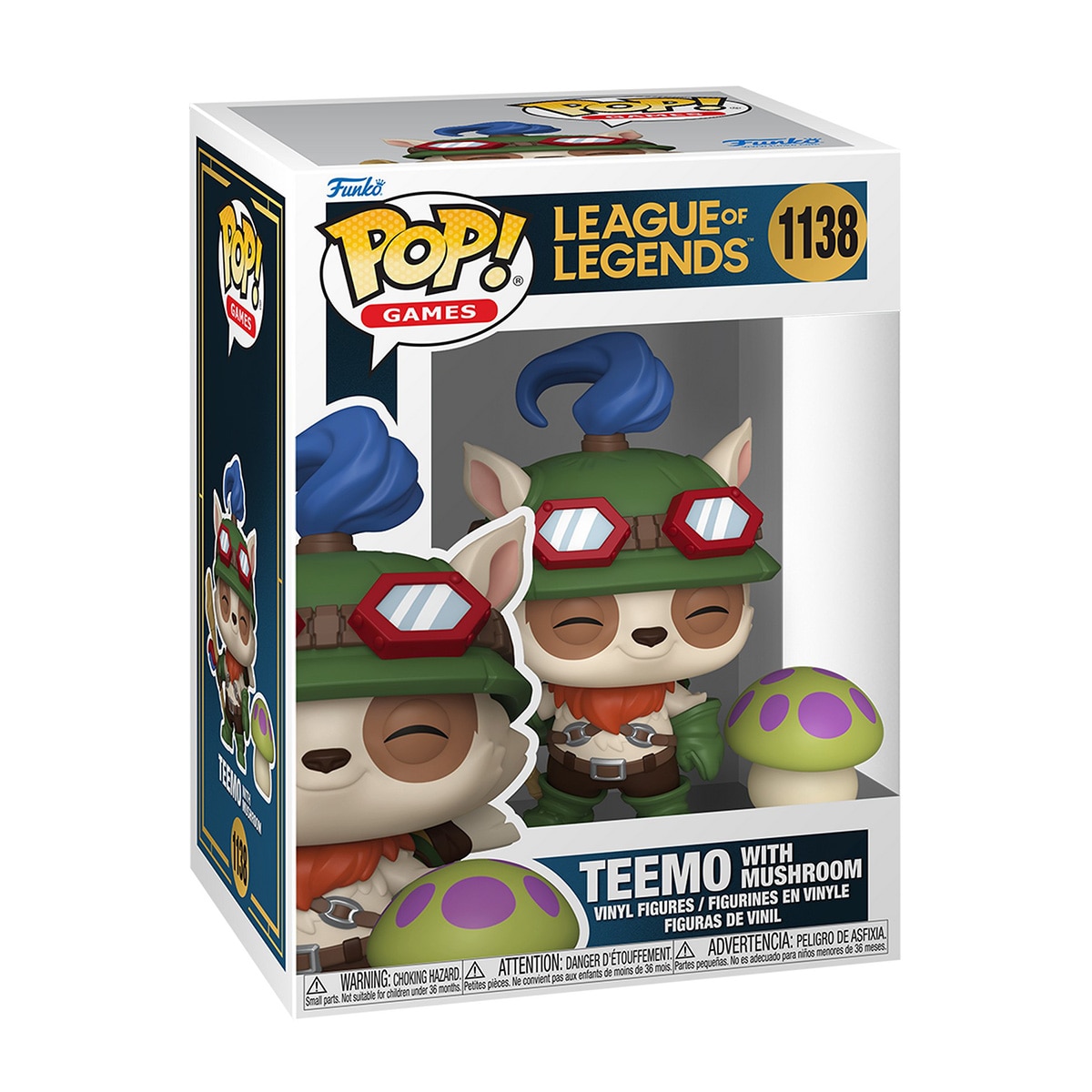 Figura Funko Pop Teemo W/Shroom League Of Legends 2