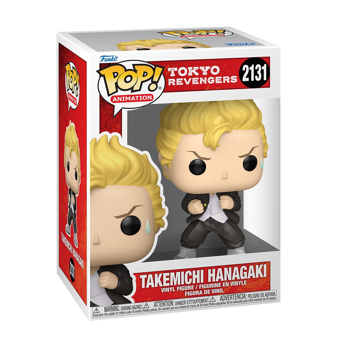 Funko Pop! Figura Vinyl Takemichi W/Ch Tokyo Revengers Temporada 1 2