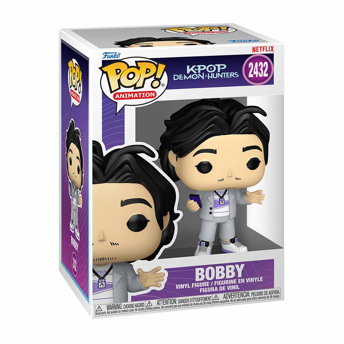 Figura Funko Pop! Vinyl Bobby K-Pop Demon Hunters 2